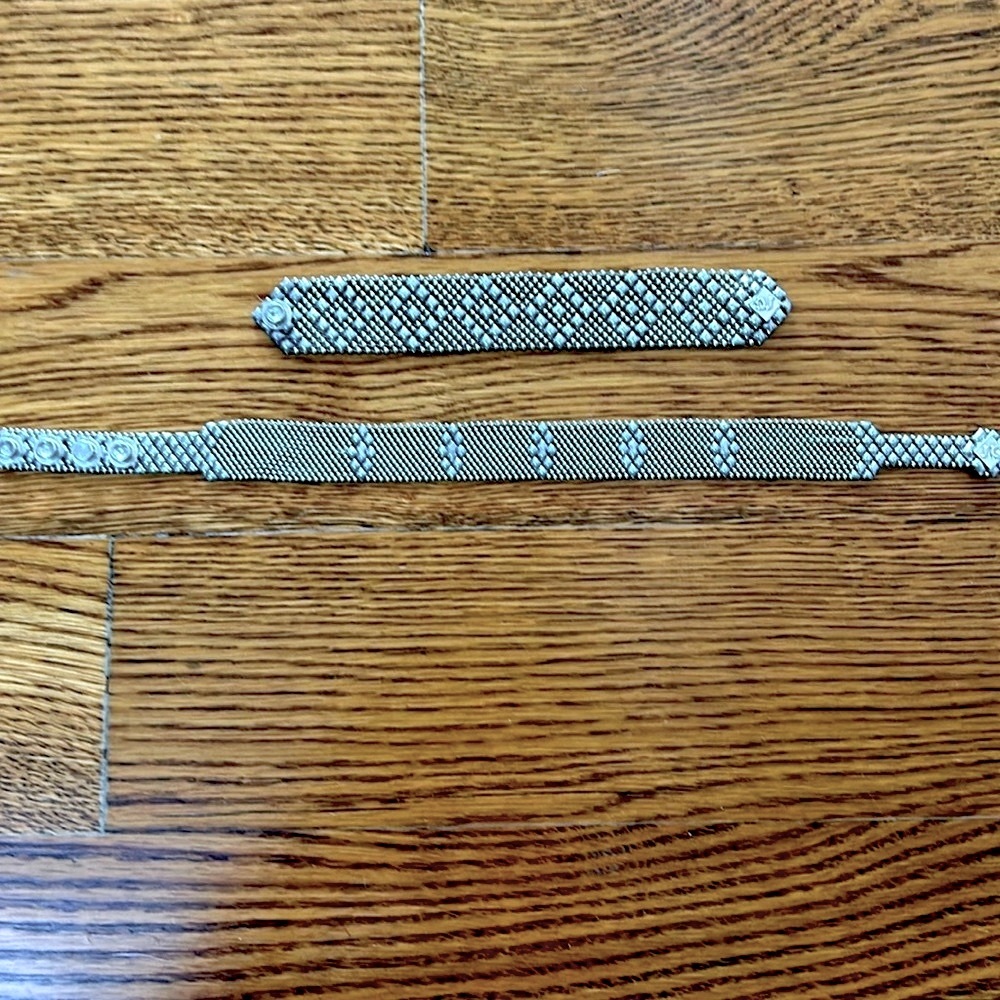 Silver choker and bracelet from Nordstrom
